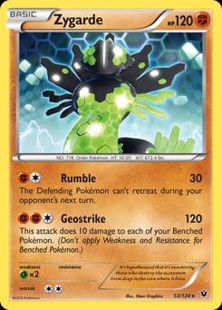 Fates Collide Zygarde #53 card