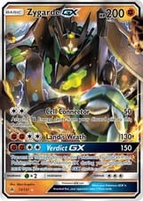 2018 Forbidden Light Zygarde-GX #73 card