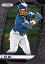 2025 Panini Prizm Base Set Zyhir Hope #259 card